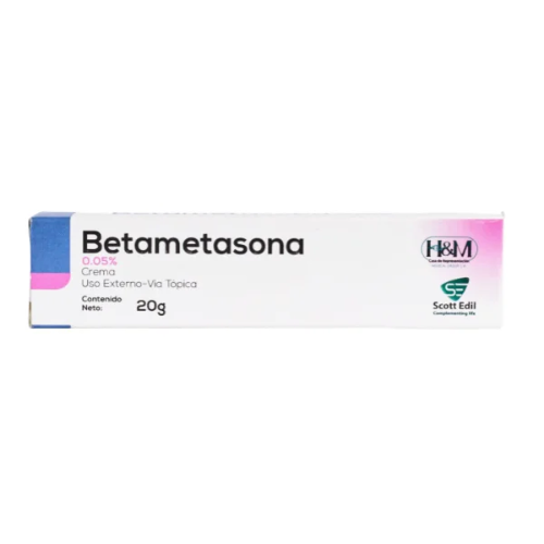 BETAMETASONA 0.05% CREMA 20GR (H&M)